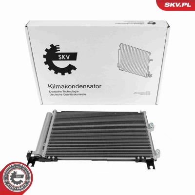 Kuva ESEN SKV 86SKV360 Ilmastoinnin Lauhdutin Vedenerottimella Alumiini 540mm FORD: Ranger Mk2, MAZDA: BT 50 Pick up