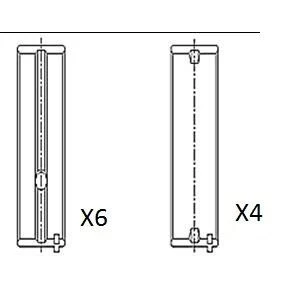 Kuva FAI AutoParts BM1044 STD Kampiakselin Laakeri VOLKSWAGEN: TRANSPORTER 4 Bus, Bora Sedan, GOLF 2, AUDI: A4 B7 Avant, B6 A6 C5 Avant
