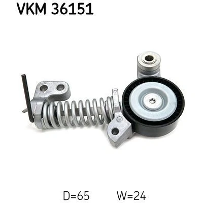 Kuva SKF VKM 36151 Kiristysrulla VOLVO: V60 I, V40 Hatchback, XC60 I
