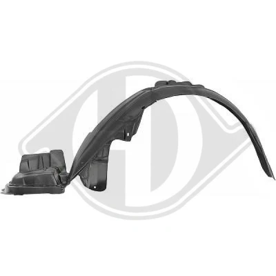 Kuva DIEDERICHS 6241009 Sisälokasuoja Etuakseli, vasen SUBARU: Forester II