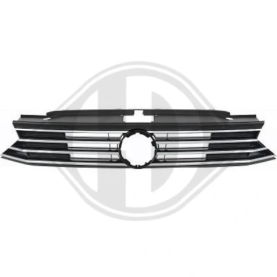 Kuva DIEDERICHS 2249041 Etusäleikkö Kromi/musta VOLKSWAGEN: Passat B8 Sedan, Variant