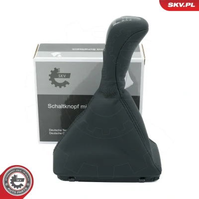 Kuva ESEN SKV 63SKV422 Vaihdekepin nuppi 6 vaihteinen Nahka