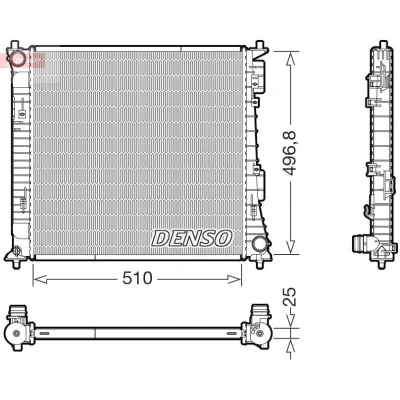 Kuva DENSO DTM871091 Termostaatti 87C