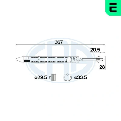 Kuva ERA 668013 Ilmastoinnin Kuivain Kannella, Tiivisterenkaalla VOLKSWAGEN: Polo IV Hatchback