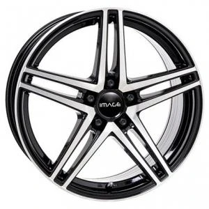 Kuva Image Star FF Gloss Black Polished 8x18 5/112 ET43 B66.5