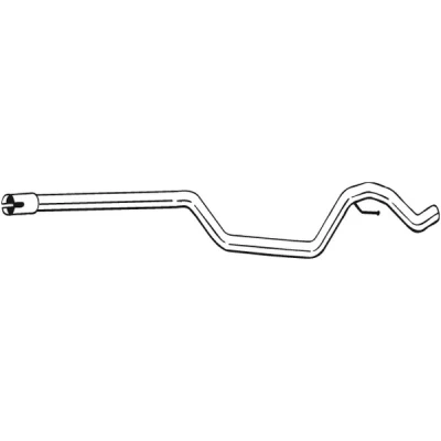 Kuva Pakoputki, Keskellä FIAT CROMA, CROMA Skåp / kombi, OPEL VECTRA C, C GTS, SAAB 9 3, 3 Cabriolet, Kombi OE 12765683, 12765685, 1313903