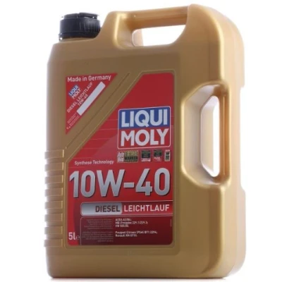 Kuva Liqui Moly Leichtlauf Diesel 10W 40 5l Moottoriöljy 21315 MERCEDES BENZ: Sprinter 3.5 T Bussi, C sarja modell, E Sedan