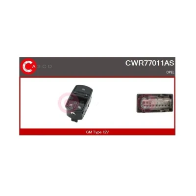 Kuva CASCO CWR77011AS Lasinnostimen Kytkin Etu, vasen