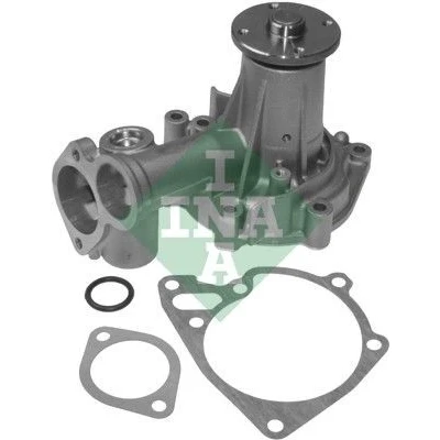 Kuva INA 538 0588 10 Vesipumppu Kiilhihnavedolle MITSUBISHI: L200 / Triton IV Pick up, PAJERO 1, L300 Delica III Bussi, HYUNDAI: GALLOPER 2