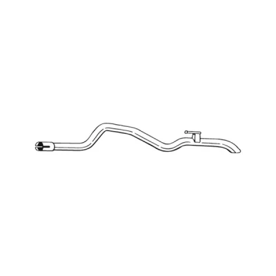 Kuva Pakoputki, Takana MERCEDES BENZ OE 9014903921