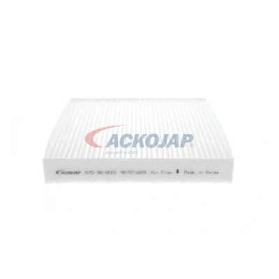 Kuva ACKOJA A70 30 0001 Raitisilmasuodatin Hiukkassuodatin, Siitepölysuodin 215, 213 193 29, Paperi TOYOTA: Avensis III Farmari, Auris Hatchback