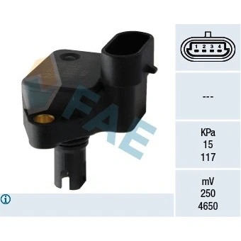Kuva Tunnistin, imusarjapaine FORD FIESTA IV OE 1110963, YS6A 9F479 AA