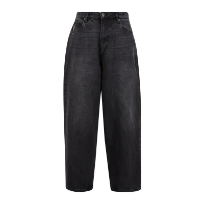 Kuva Urban Classics Heavy Ounce Baggy Relaxed fit farkut, Koko: 30, Black washed