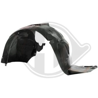 Kuva DIEDERICHS 4013608 Sisälokasuoja Etuakseli, oikea CITROËN: Berlingo II, PEUGEOT: Partner II Tepee