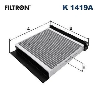 Kuva FILTRON K 1419A Raitisilmasuodatin Aktiivihiilisuodatin 254 272 55 MERCEDES BENZ: A sarja Sedan, EQA, EQB