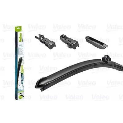 Kuva Pyyhkijänsulka Valeo Hydroconnect 578502 400mm Edessä Rungottomat koukkukiinnitys, Top Lock, Pinnakiinnitys VOLKSWAGEN: Polo V Hatchback, Sharan II