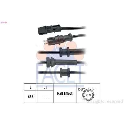 Kuva ABS anturi FACET 21.0153