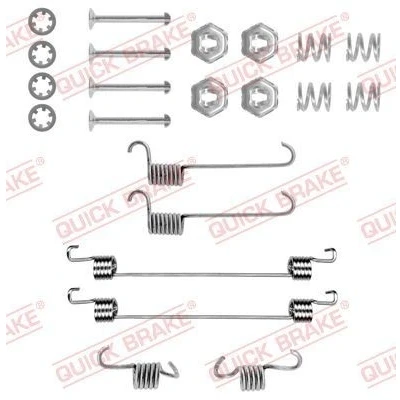 Kuva QUICK BRAKE 105 0650 Tarvikesarja Jarrukengät CITROËN: AX