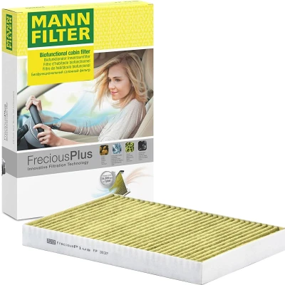 Kuva MANN FILTER FP 3037 Raitisilmasuodatin AUDI: A4 B7 Sedan, B6 Avant, SEAT: Exeo ST, Sedan
