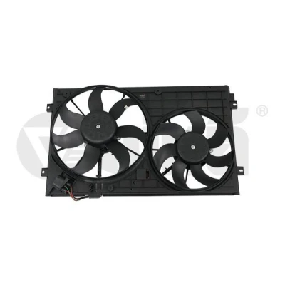 Kuva VIKA 91210547801 Jäähdyttimen Tuuletin 360/295mm 300/150W AUDI: A3 Sportback, Hatchback, VOLKSWAGEN: Touran I