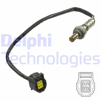 Kuva DELPHI ES21151 12B1 Lambda Anturi Planarsondi, Lämmitetty