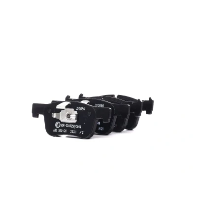 Kuva ATE Ceramic 13.0470 3866.2 Jarrupalat Kulumisenilmaisemelle, Ilman kulumisenilmaisinta BMW: 3 Touring, Sedan, 1 Hatchback