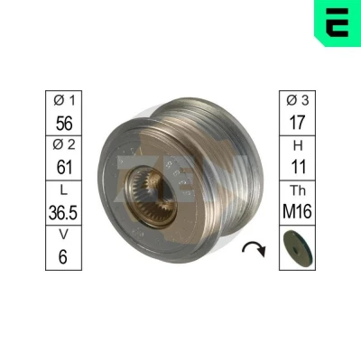Kuva Vapaakytkin AUDI A4 B5, B5 Avant, A6 C5, C5 A8 D2, VW PASSAT Variant OE 038 903 119 L