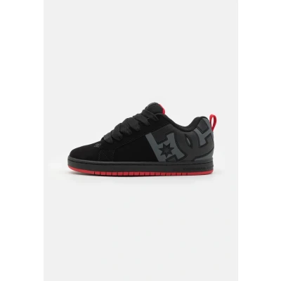 Kuva DC Shoes Court Graffik Unisex Skeittikengät, Koko: 44.5, Black/grey/red Nahka/tekstiili