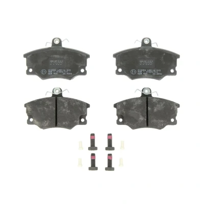 Kuva TRW COTEC GDB458 Jarrupalat akustisella kulumavaroittimella Jarrusatulan ruuveilla Tarvikkeilla FIAT: Barchetta, Uno Hatchback, Punto I Hatchback