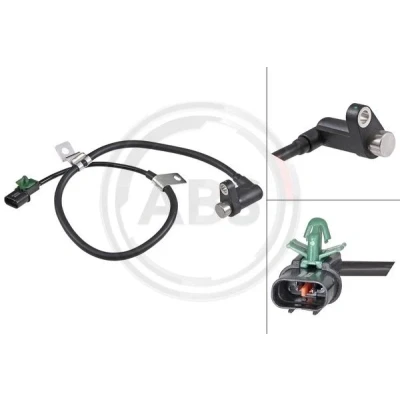 Kuva A.B.S. 31906 ABS Anturi passiivi sensori 730 Musta MITSUBISHI: L200 III Pick up