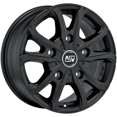 Kuva MSW 48 Van Black 7x17 5/108 ET46 B65.1
