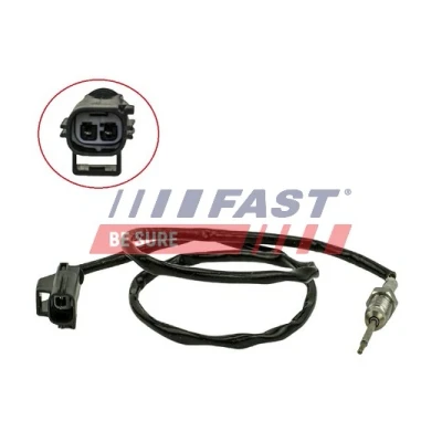 Kuva FAST FT80224 Tunnistin Pakokaasulämpötila FORD: Ranger Mk3, MONDEO 4 Turnier, FOCUS 3, VOLVO: V50, V70 V60 I