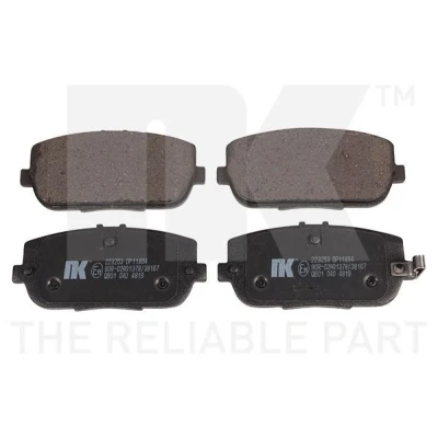 Kuva Jarrupalasarja, levyjarru, Taka akseli ABARTH 124 Spider, FIAT MAZDA MX 5 III, IV, RF Targa OE 6000615057, N2Y32648Z, N2Y326