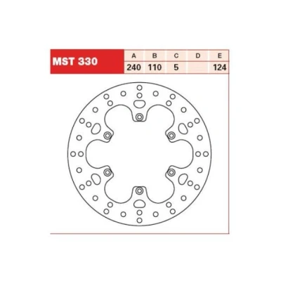 Kuva TRW MST330 Jarrulevyt 240 5