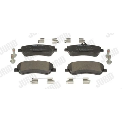 Kuva Jurid 573321JC Jarrupalat White Low Dust Keraaminen Kulumisenilmaisemelle MERCEDES BENZ: GLK