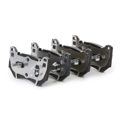 Kuva BREMBO P 85 181 Jarrupalat Kulumisenilmaisemelle Männän lukoilla, Huudonvaimennuspellillä Ilman tarvikkeita AUDI: Q5