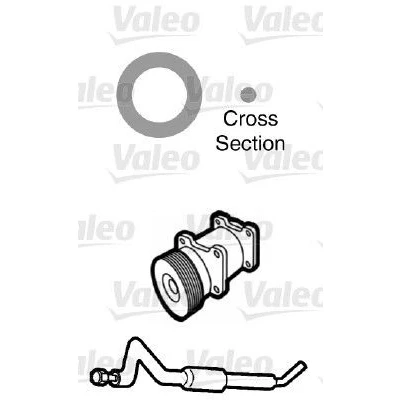 Kuva VALEO 509749 Tiiviste, Jäähdytys