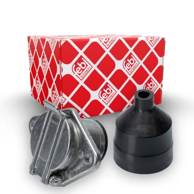 Kuva FEBI BILSTEIN 07341 Perävaunukosketin 24V 7 napaa Metalli Roiskesuojuksella, Liitäntäosilla 1185 (N) Aftermarket