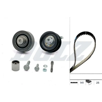 Kuva DOLZ SKD108 Jakohihnasarja 141 AUDI: A3 Hatchback, VOLKSWAGEN: Bora Sedan, Golf 4, New Beetle SEAT: Leon I Hatchback