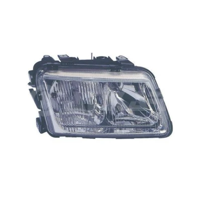 Kuva ABAKUS 441 1126R LD EM Ajovaloumpio Oikea H7, H1 ilman sumuvaloa polttimoa valokorkeussäätimen moottoria PX26d, P14.5s AUDI: A3 Hatchback