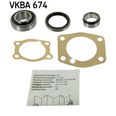 Kuva SKF VKBA 674 Pyöränlaakerit Akselitiivisteellä 62 TOYOTA: Corolla IV Sedan, Starlet II Hatchback, Sedan