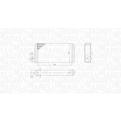 Kuva MAGNETI MARELLI 350218403000 Lämmityslaitteen Kenno AUDI: A6 C4 Avant, Sedan