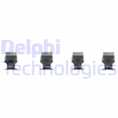 Kuva DELPHI LX0468 Tarvikesarja, Jarrupala MITSUBISHI: PAJERO 4, Grandis, Outlander 2 SUV, PEUGEOT: 3008 II I, 4007