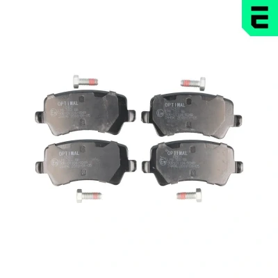 Kuva OPTIMAL BP 12401 Jarrupalat Taka akseli Jarrusatulan ruuveilla VOLVO: V70 3, V60 I, XC60 FORD: S Max Mk1, Galaxy Mk2 MPV