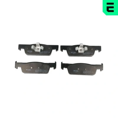 Kuva OPTIMAL BP 12633 Jarrupalat Etuakseli Ilman kulumisenilmaisinta, Ei kulumisenilmaisimelle RENAULT: Clio 4, Twingo 3, DACIA: LOGAN MCV 2, SANDERO 2