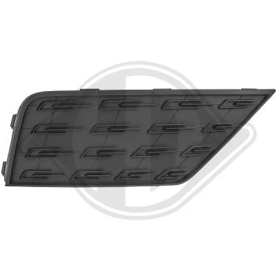 Kuva DIEDERICHS 7433546 Puskurin Ritilä Oikea Autoille ilman sumuvaloja SEAT: Leon III ST