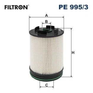 Kuva FILTRON PE 995/3 Polttoainesuodatin Suodatinpanos FORD: Ranger Mk3