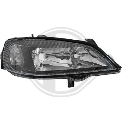 Kuva DIEDERICHS HD Tuning 1805086 Ajovaloumpio Oikea H7, H7/HB3, HB3 OPEL: Astra G CC, Sedan, Caravan