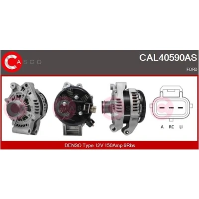 Kuva CASCO CAL32114AS Laturi 12V 110A KIA: SORENTO 1, HYUNDAI: Terracan