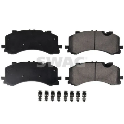 Kuva SWAG 33 10 7652 Jarrupalat Etuakseli Kulumisenilmaisemelle niitit AUDI: Q7, A6 C8 Avant